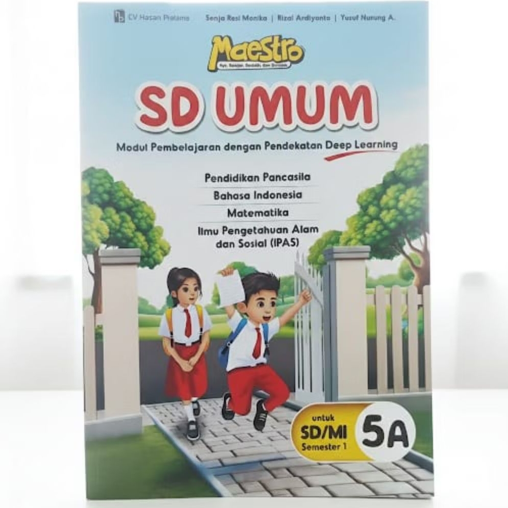 Buku LKS Maestro SD Umum kelas 5A Deep Learning kurikulum Merdeka