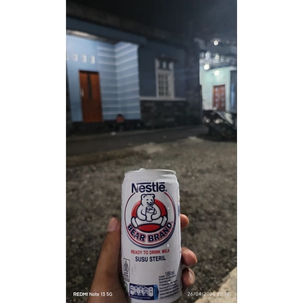 Kaleng Bekas Bear Brand Susu Bersih untuk Kerajinan Tangan
