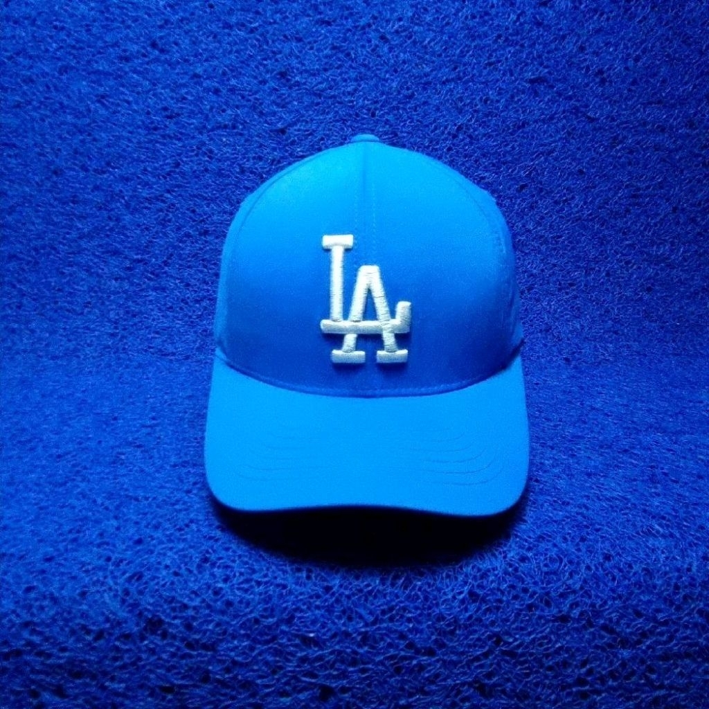 topi MLB baseball LA dodgers biru size L-XL