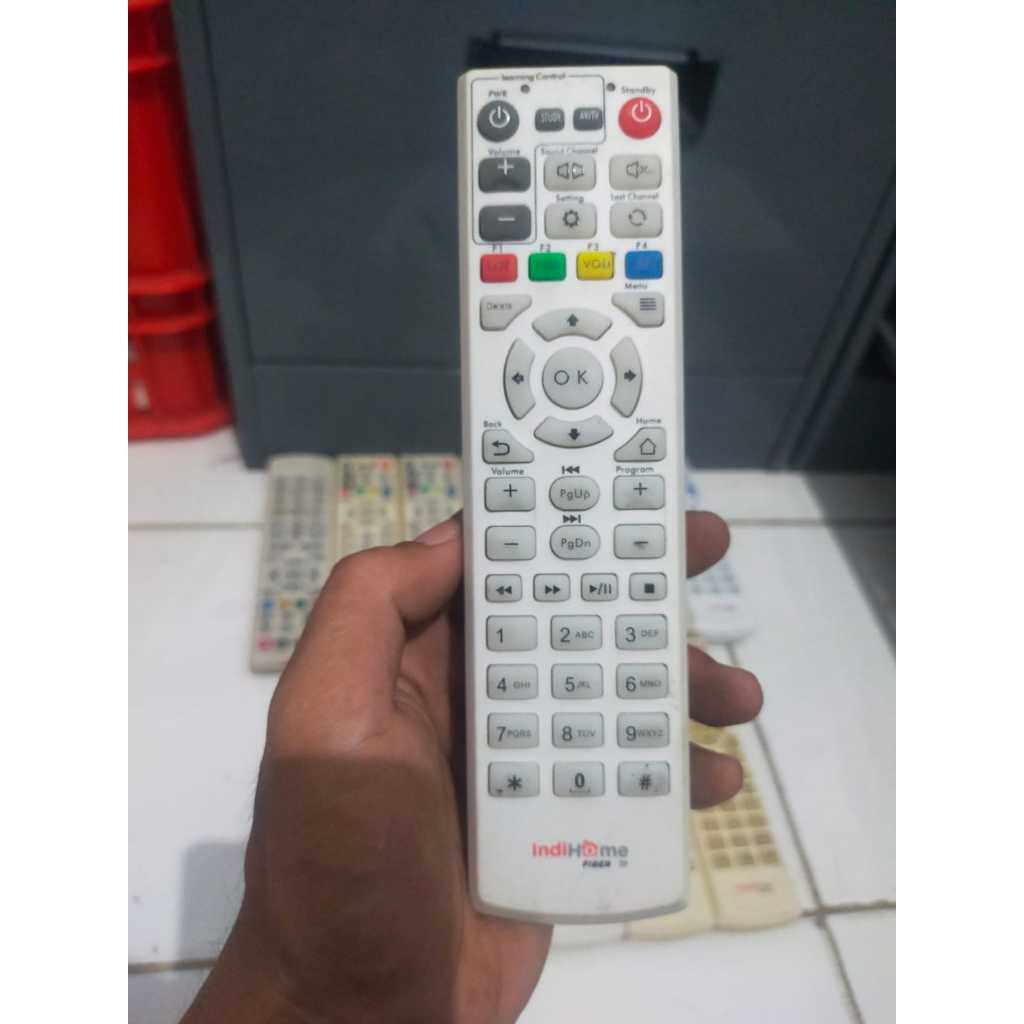 Remote STB FIBERHOME HG680P ZTE PLUS TV  Bekas Bawaan Unit