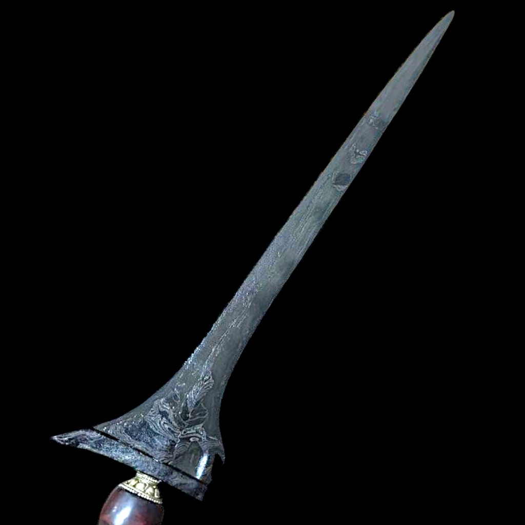 Keris Sujen Ampel Pamor Lar Gangsir Tangguh Mataram Senopaten