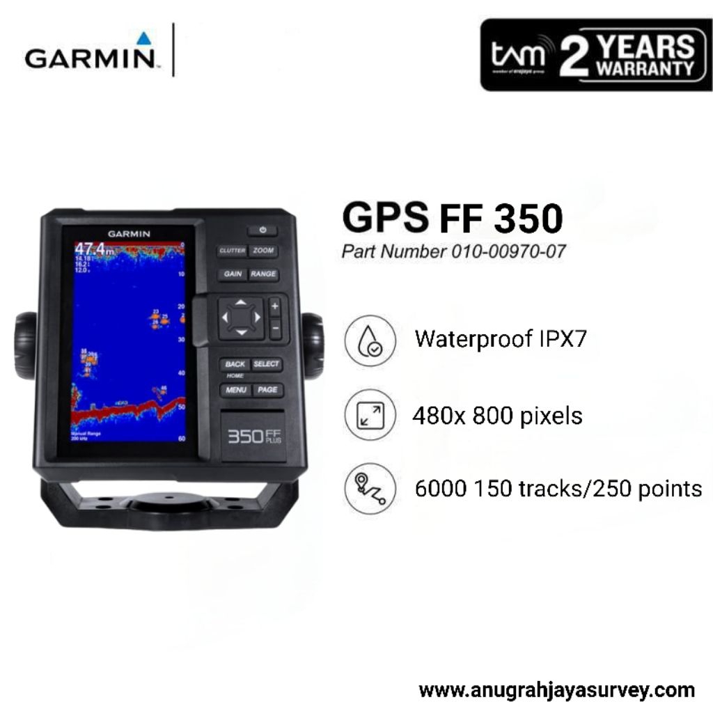 Gps Garmin Fishfinder 350 Plus