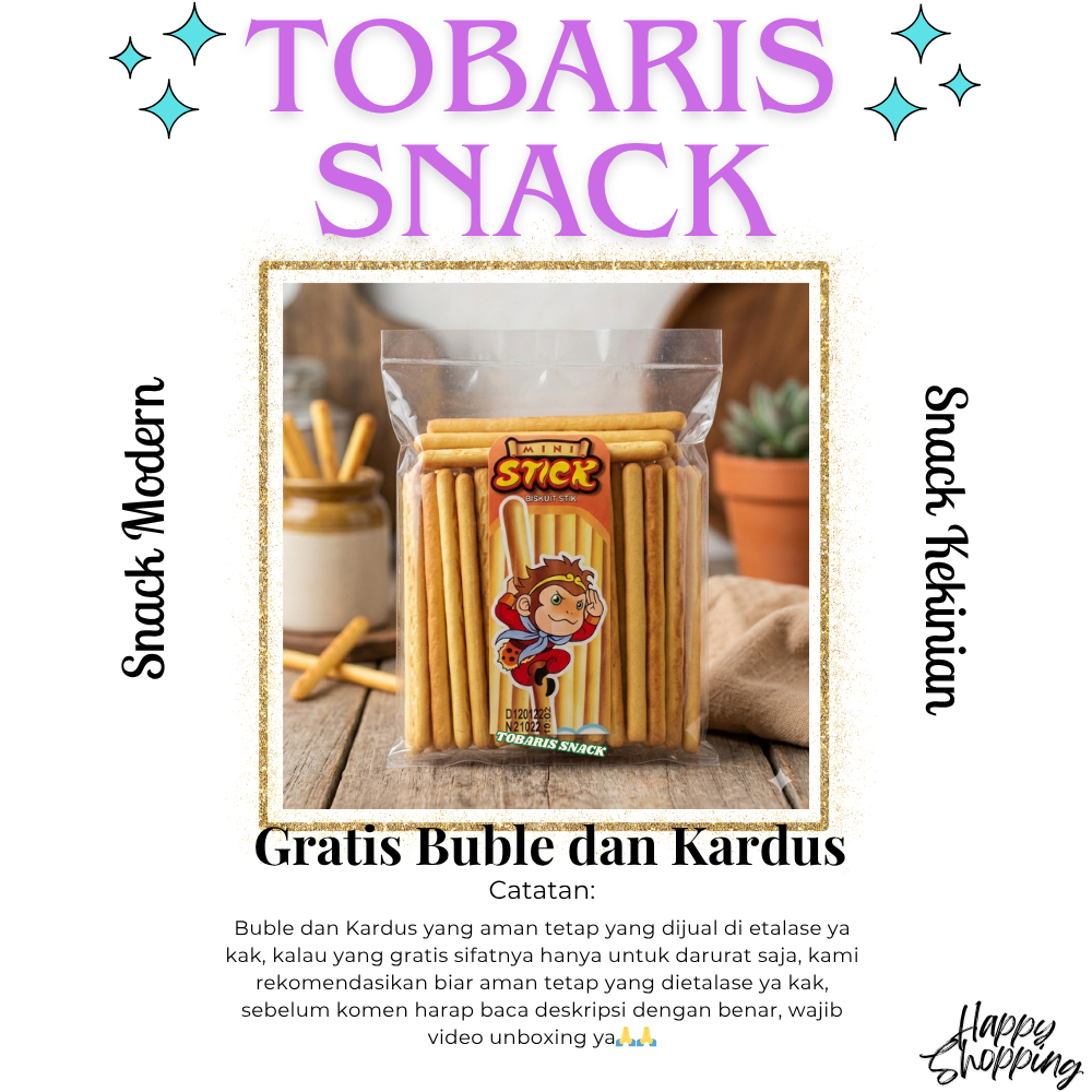 SNACK KILOAN MINI STICK NISSIN KERA SAKTI 200 GRAM