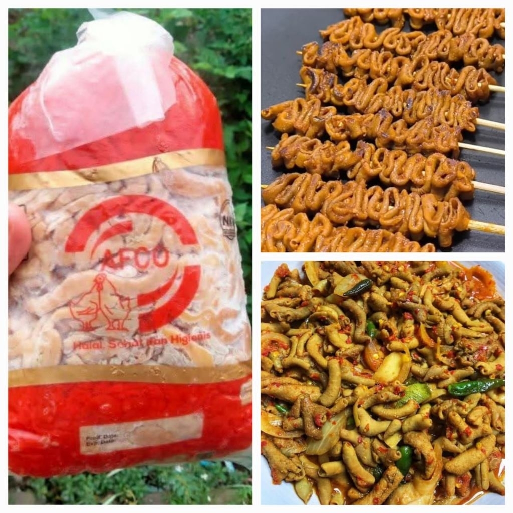 Usus Ayam Bersih Frozen | Usus Ayam Siap Olah | Frozen Food Praktis | Usus Ayam Segar Beku