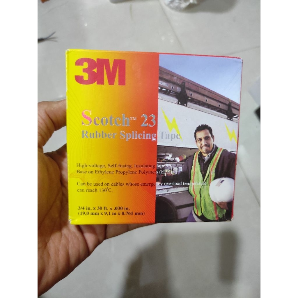 ISOLASI KARET 3M LAMPU KOLAM RENANG