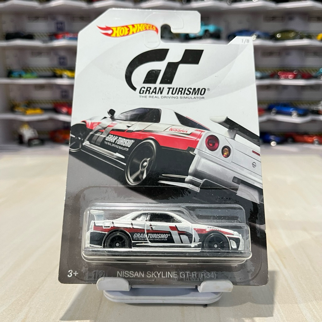Hotwheels Nissan GTR R34