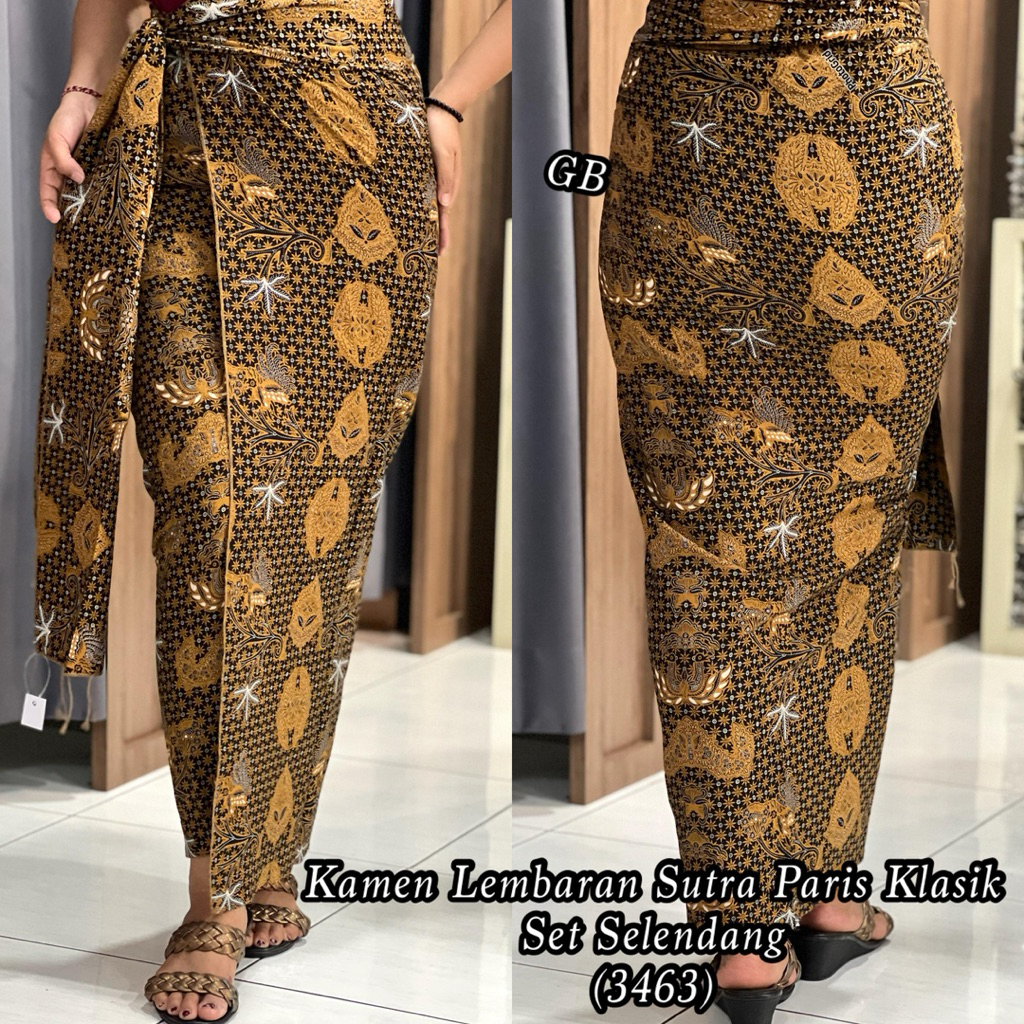 sutra paris klasik set selendang