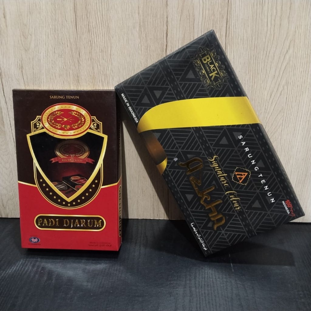 Kotak Sarung Azkha | Kotak Sarung Padi Djarum | Kotak Sarung Kosong