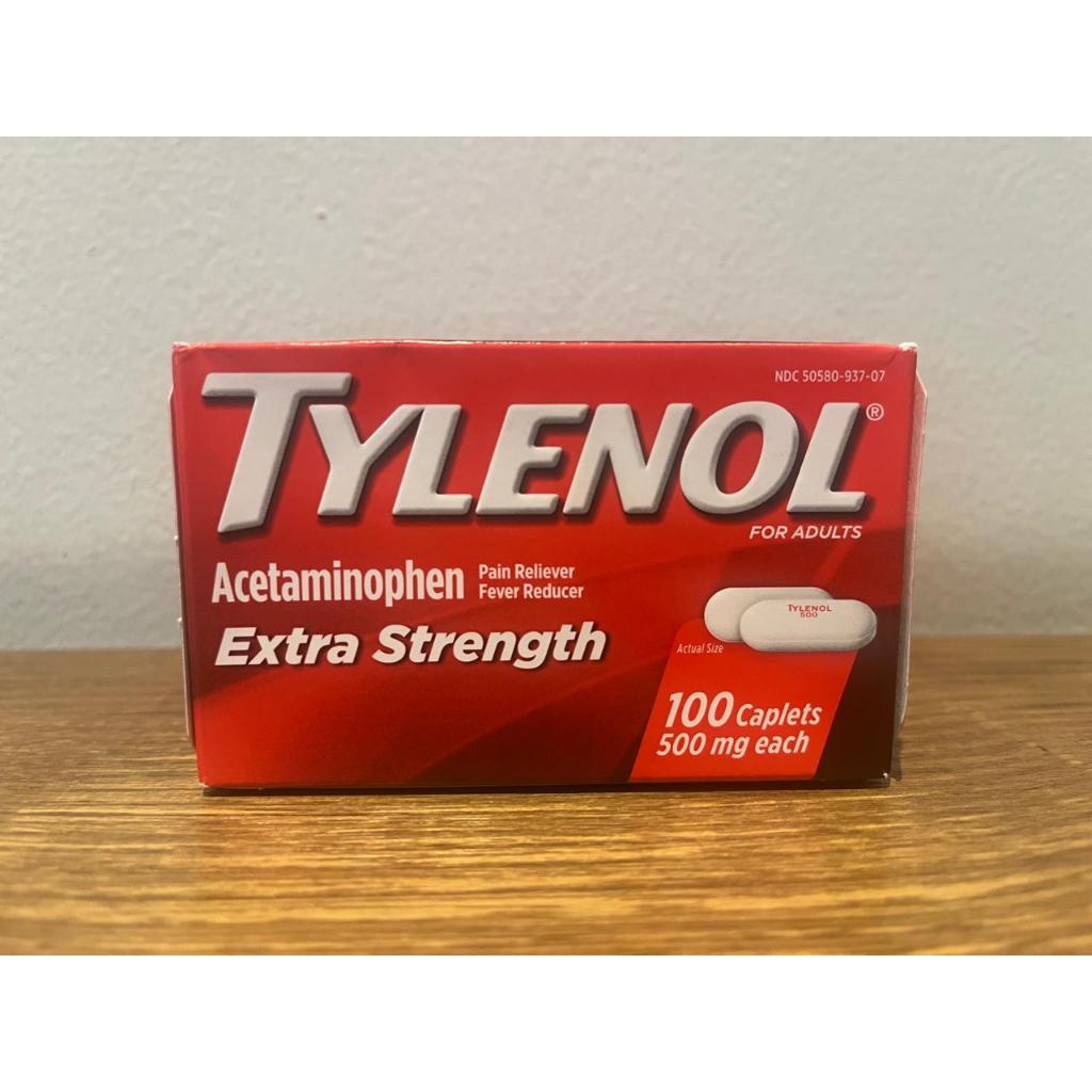 Ty lenol Acetaminophen Extra Strength 100 caplets