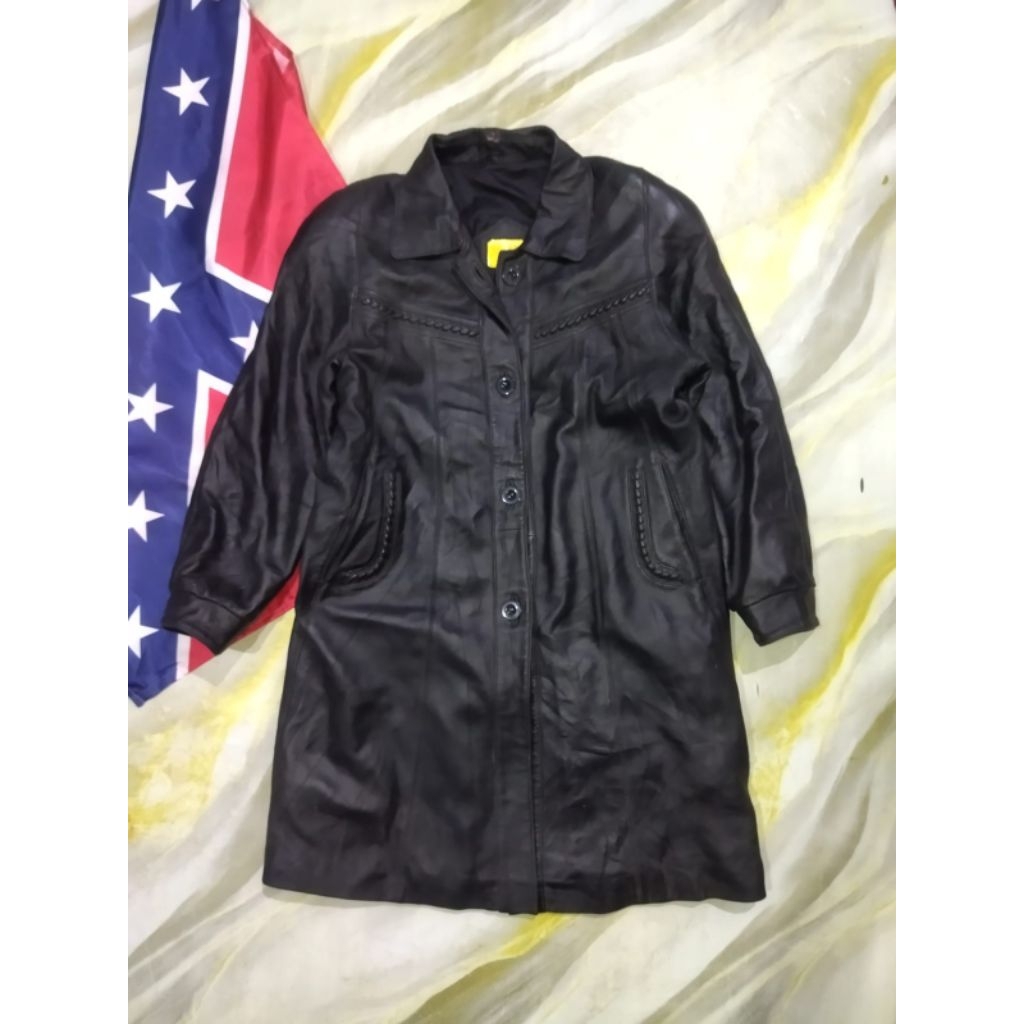 VINTAGE CASUAL LEATHER JACKET