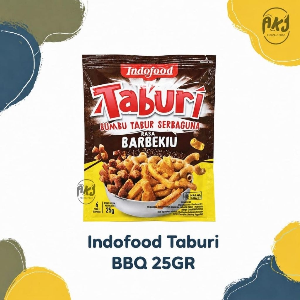 Indofood Taburi Bumbu Kentang Goreng 25Gr