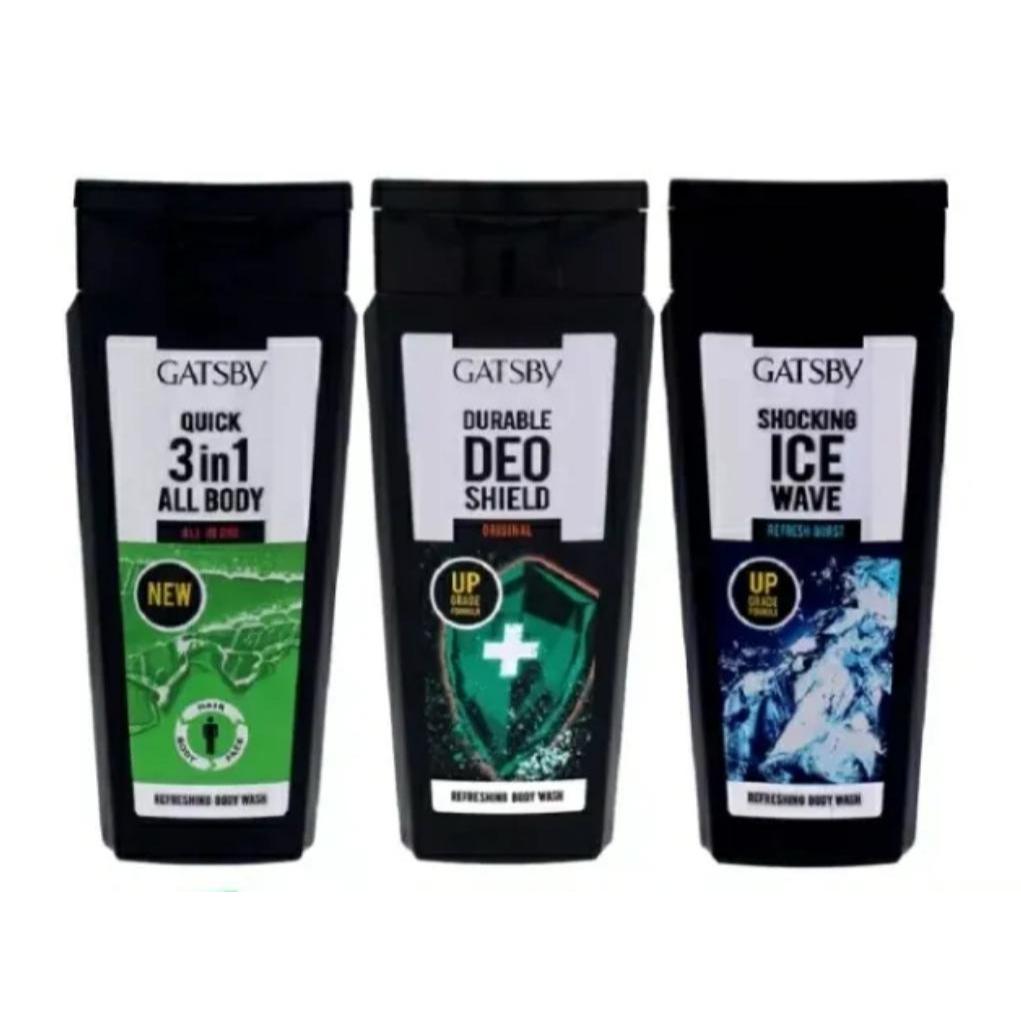 Gatsby Shower Gel botol sabun mandi pria