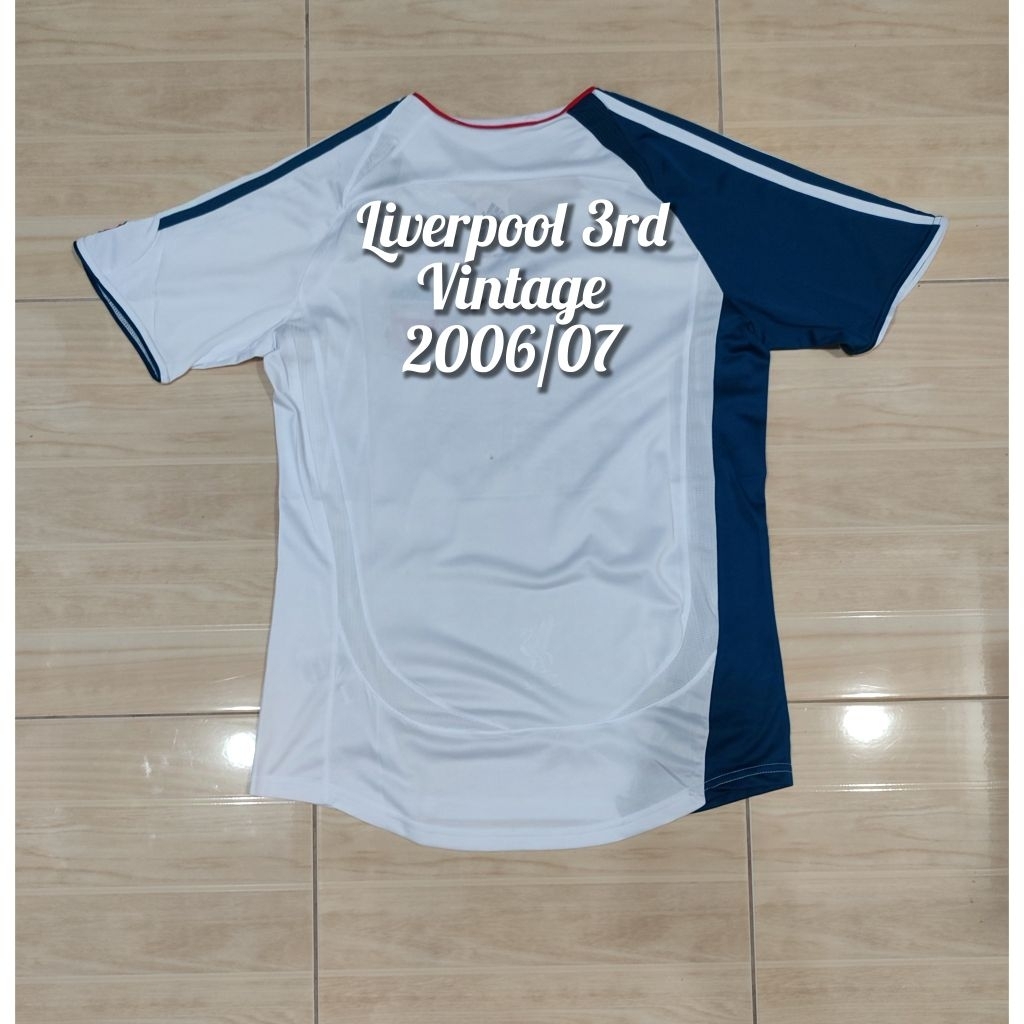 [ RETRO ] JERSEY BOLA LIVERPOOL AWAY 2006/07 GO THAILAND