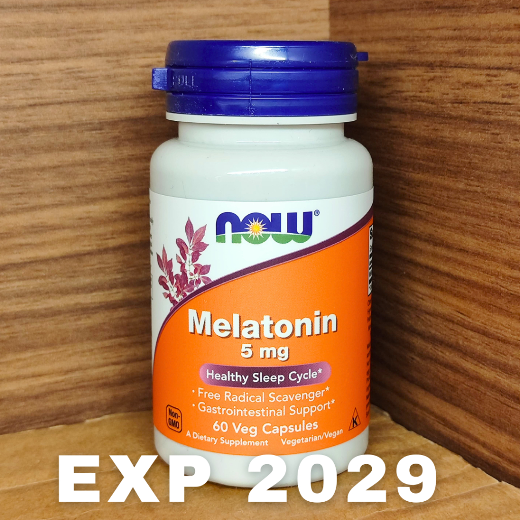 Now Foods Melatonin 5 Mg 60 Veg Capsules