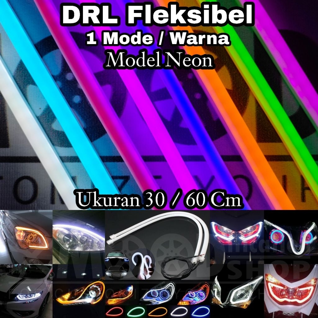 DRL Fleksibel Model Neon 1 Mode