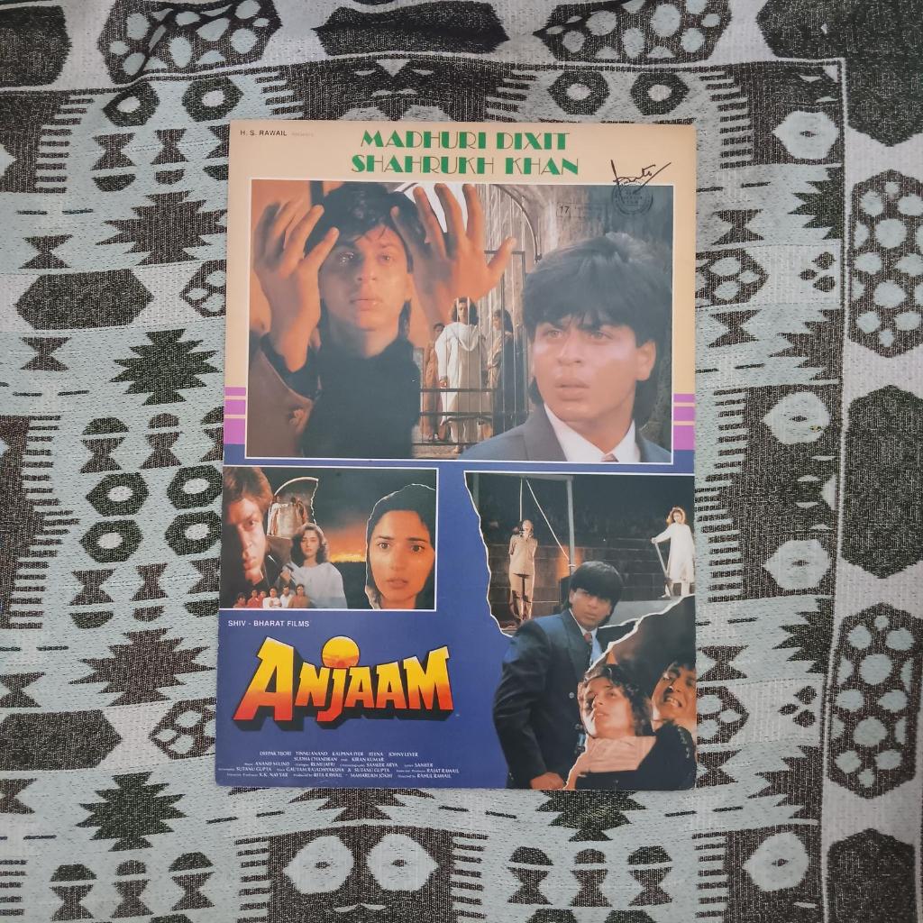 poster film anjaam 1994 shah rukh khan