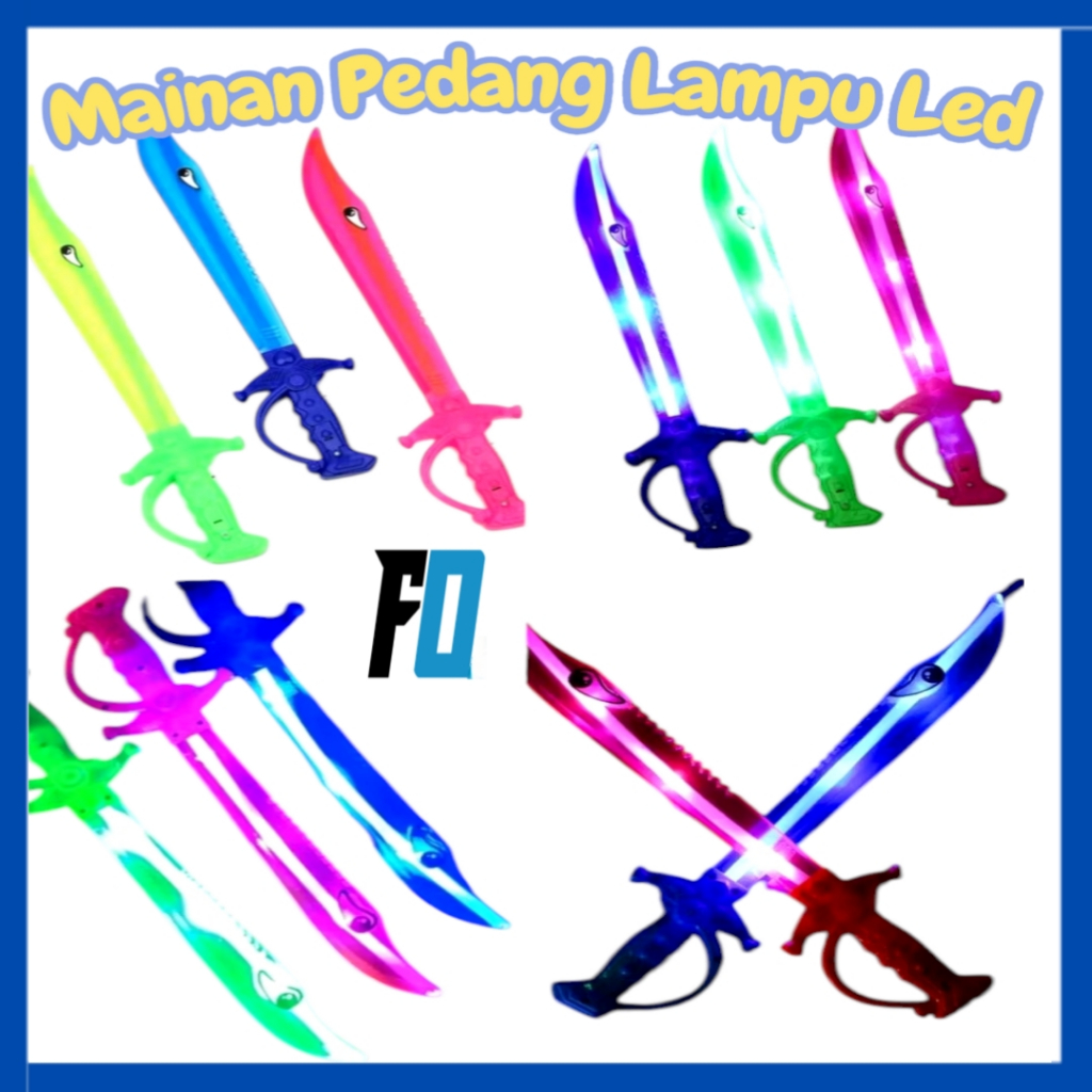 (FO)Mainan Anak Pedang Lampu Led / Mainan Anak Lampu Stick