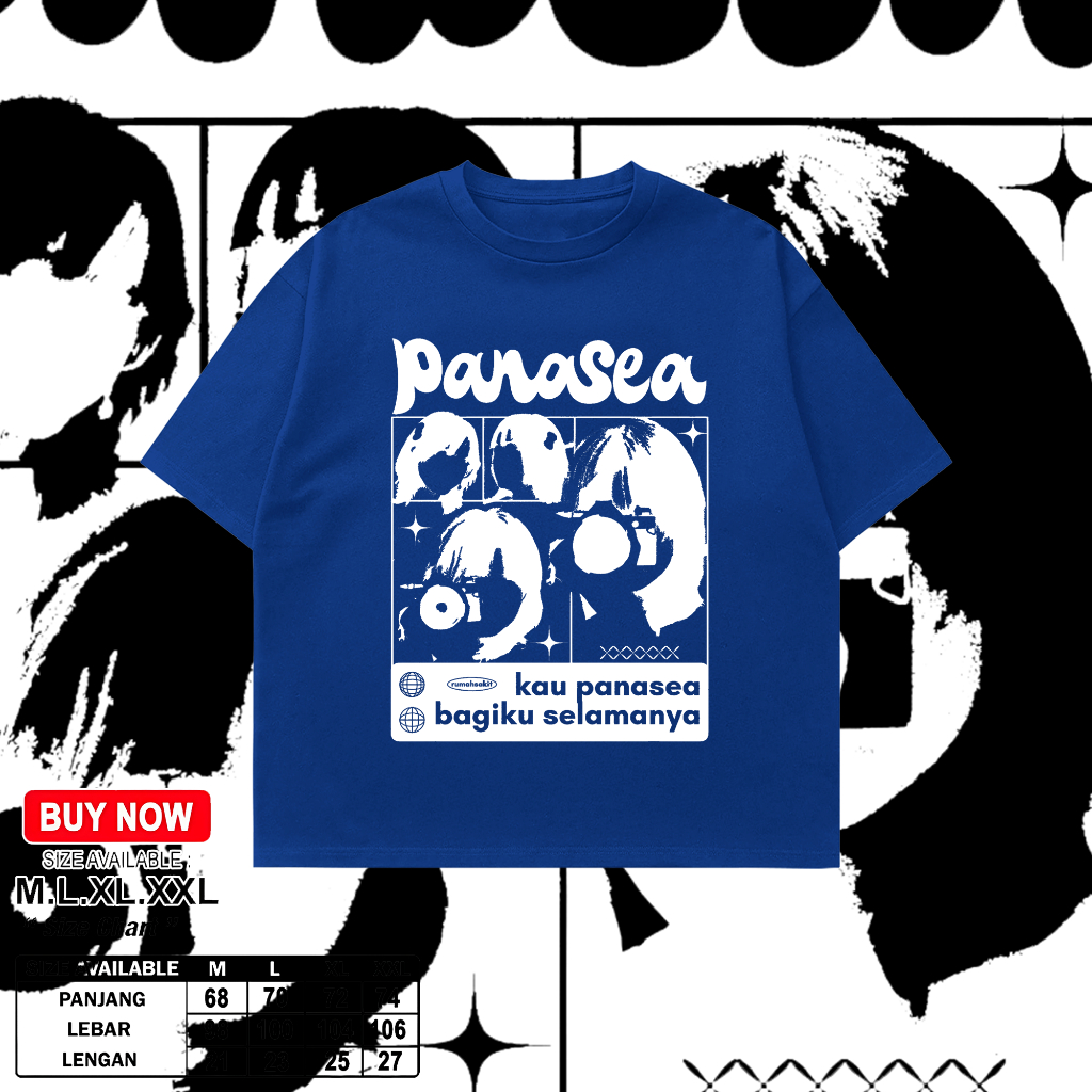 Kaos  -PANASEA"  Pesona store Terbaru - - Distro MURAH