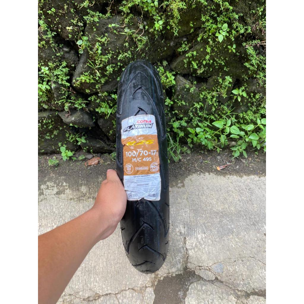 Ban Luar Corsa R26 Ukur 100/70-17 Tubeless -Motor Sport & Motor Bebek
