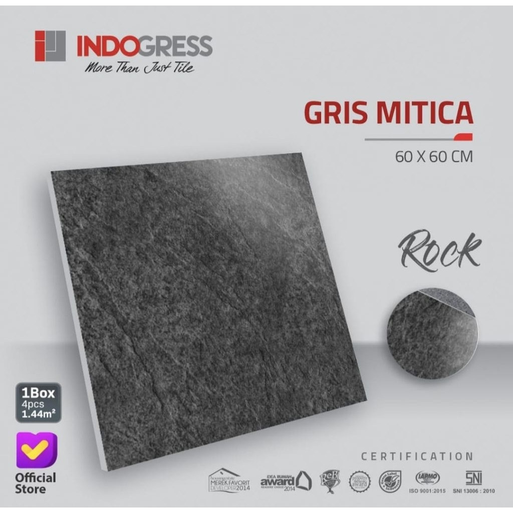 Granite 60x60 Indogress Gris Mitica | Matt