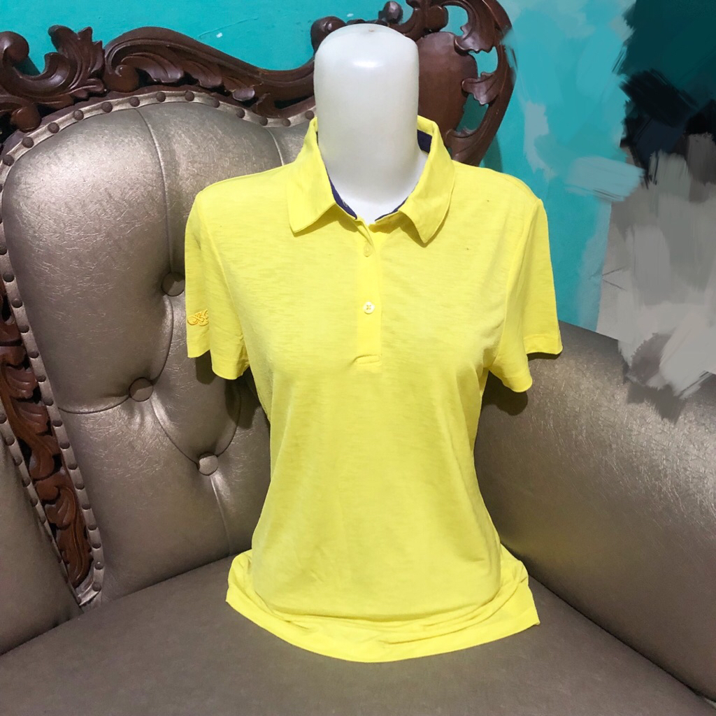 kaos olahraga neon blouse
