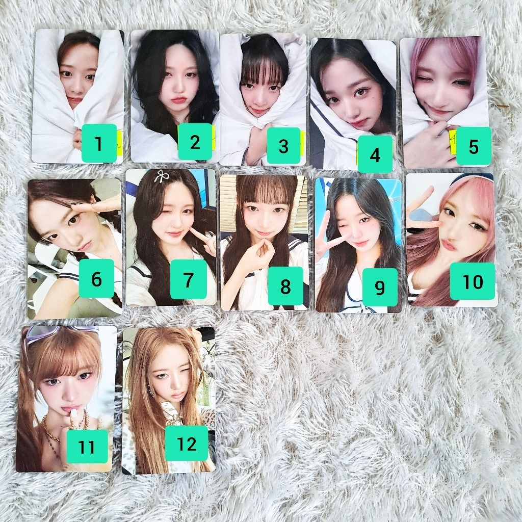 [IVE] Photocard IVE yujin gaeul rei wonyoung leeseo ive official