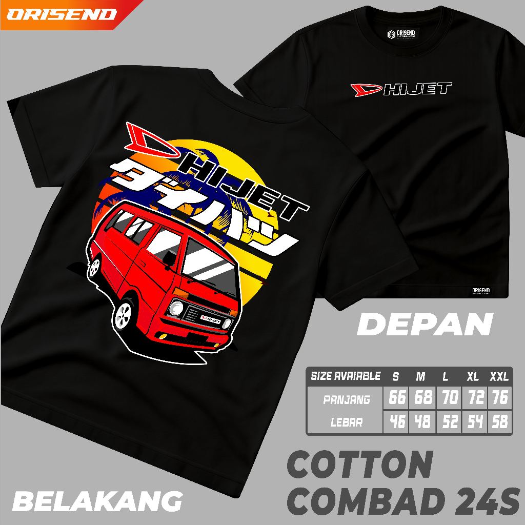Kaos Komunitas  Daihatsu Hijet 1000 Terbaru
