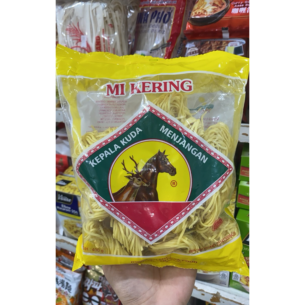 Mie Kering Kepala Kuda Menjangan Lokal HALAL