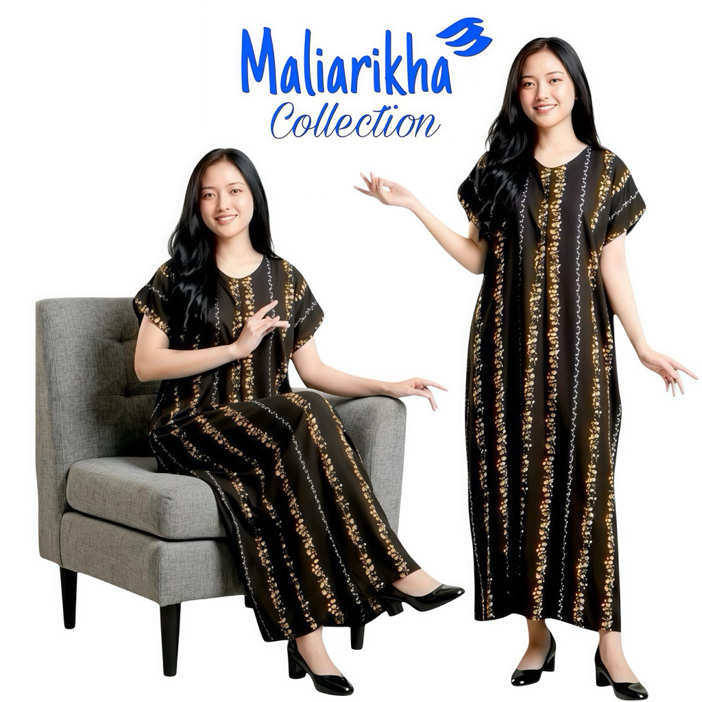 Maliarikha Collection Nessa Daster Tangan Pendek Kekinian