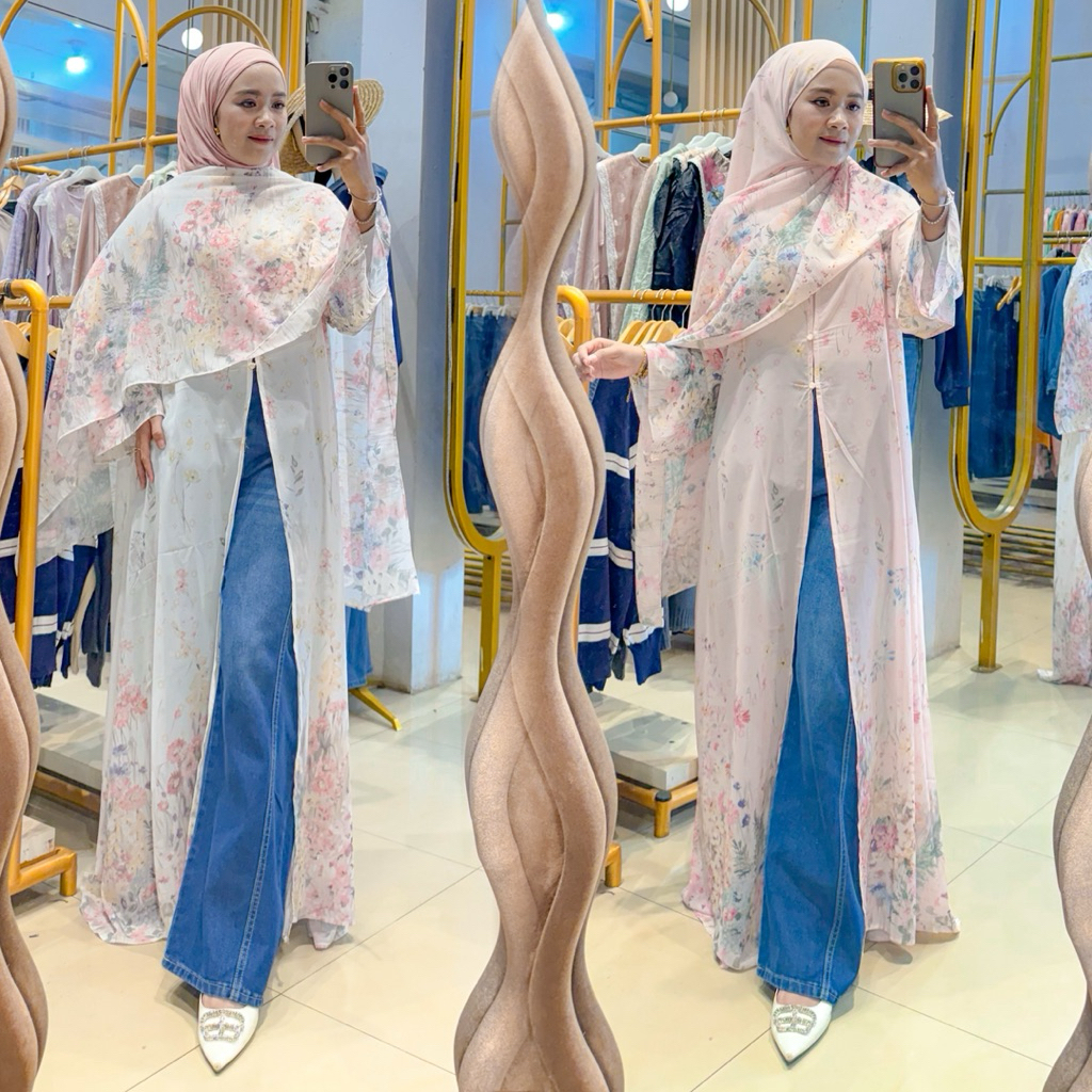 Salsabilabutik Amanda dress gamis wanita