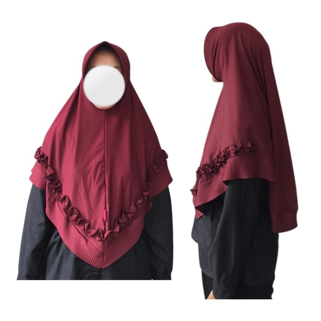 Jilbab Aulia andine
