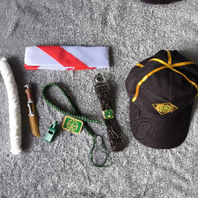 atribut Pramuka Siaga sabuk original SD TK mdta