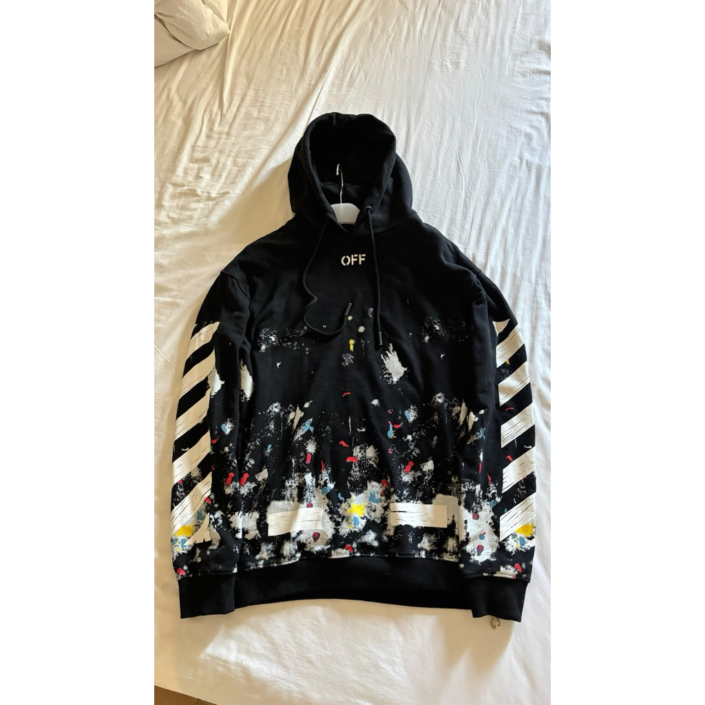 hoodie off white galaxy