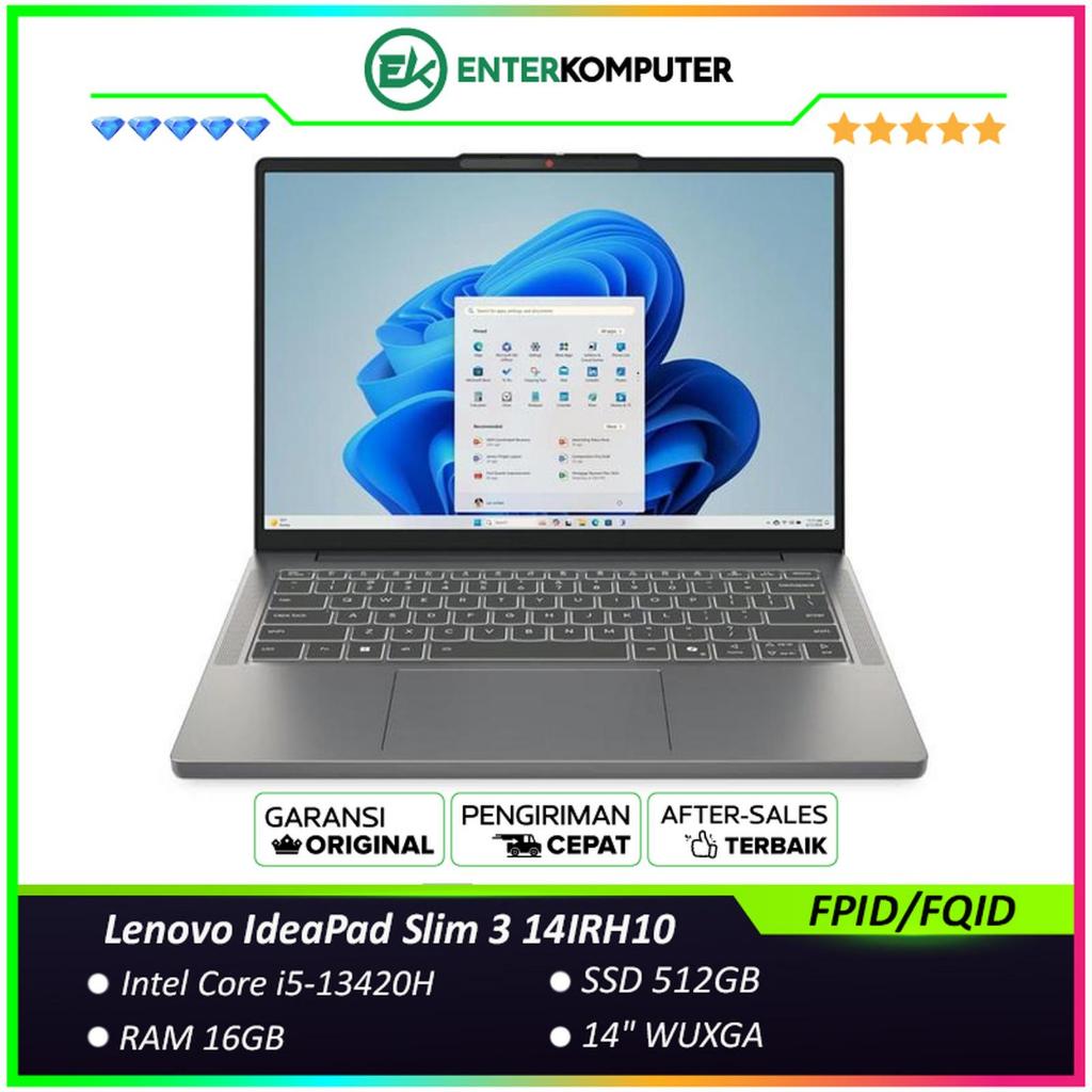 Lenovo IdeaPad Slim 3 14IRH10-FPID/FQID - Core i5-13420H RAM 16GB