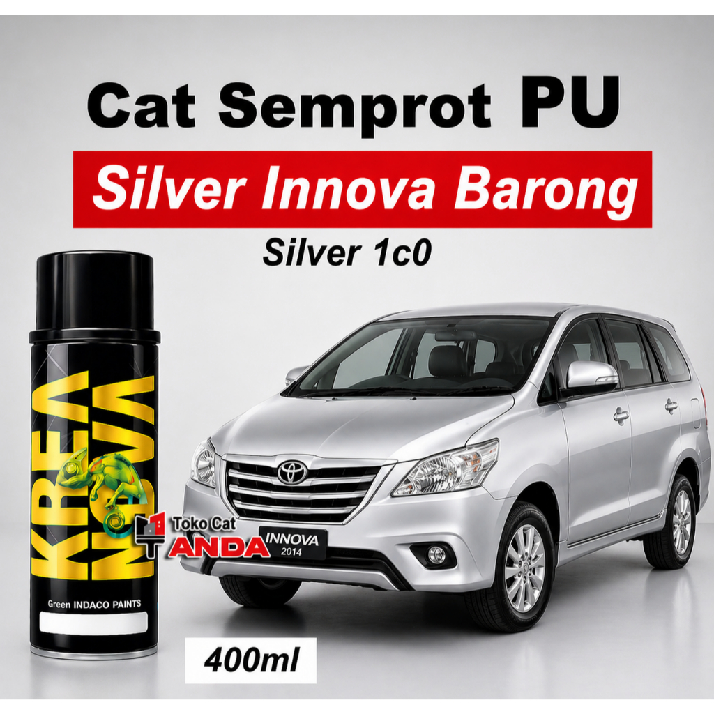 Cat Semprot Kreanova Silver Innova Barong - Silver 1C0 Silver Ico 2013-2015 - cat inova silver
