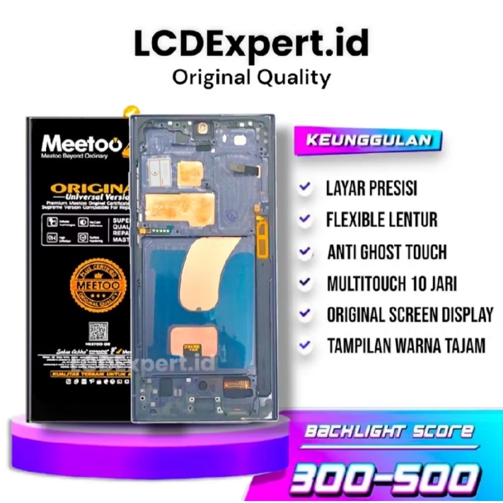 LCD Samsung S23 Ultra Hitam