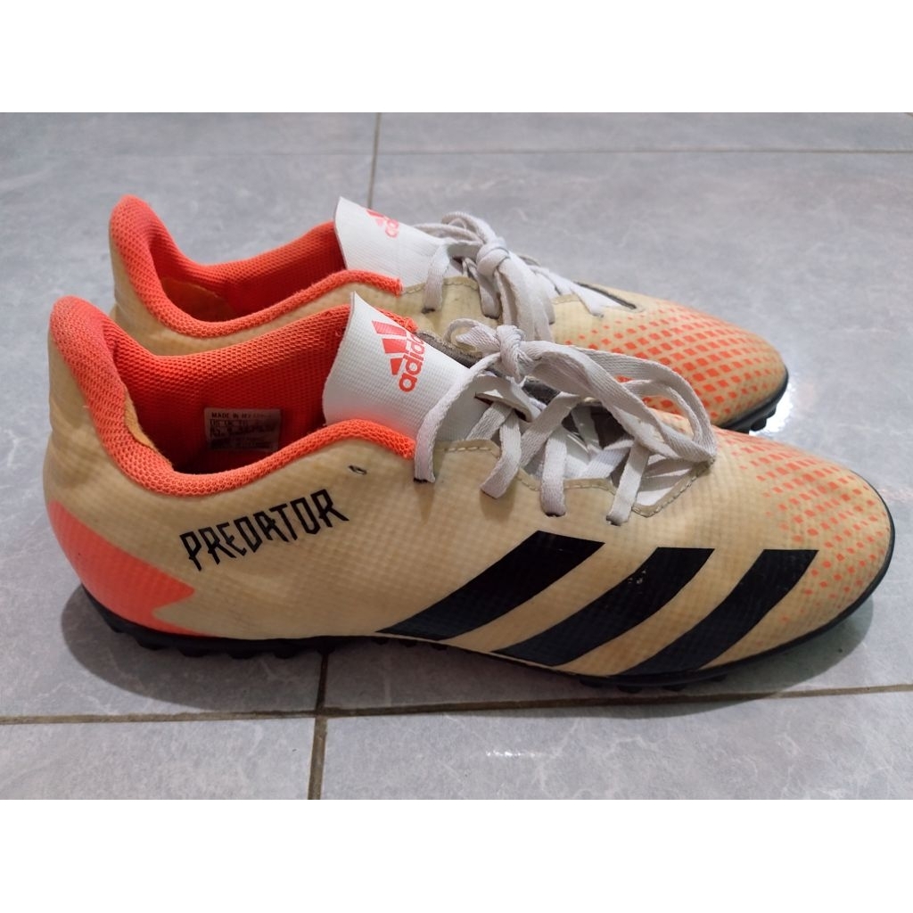 Sepatu Bola Minisoc Adidas Predator 20.4 TF Size 42 Insole 265 Second Ori