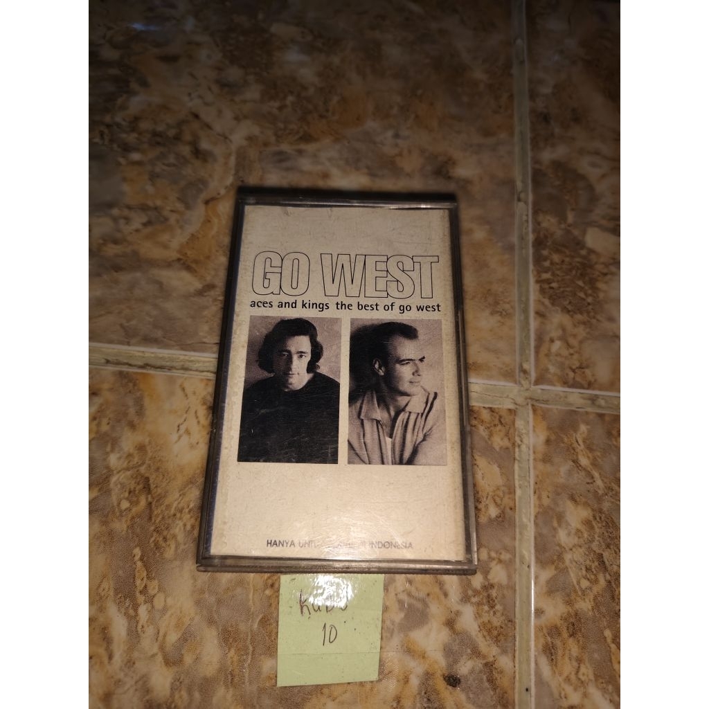 Kaset pita Go West aces and kings the best of go west