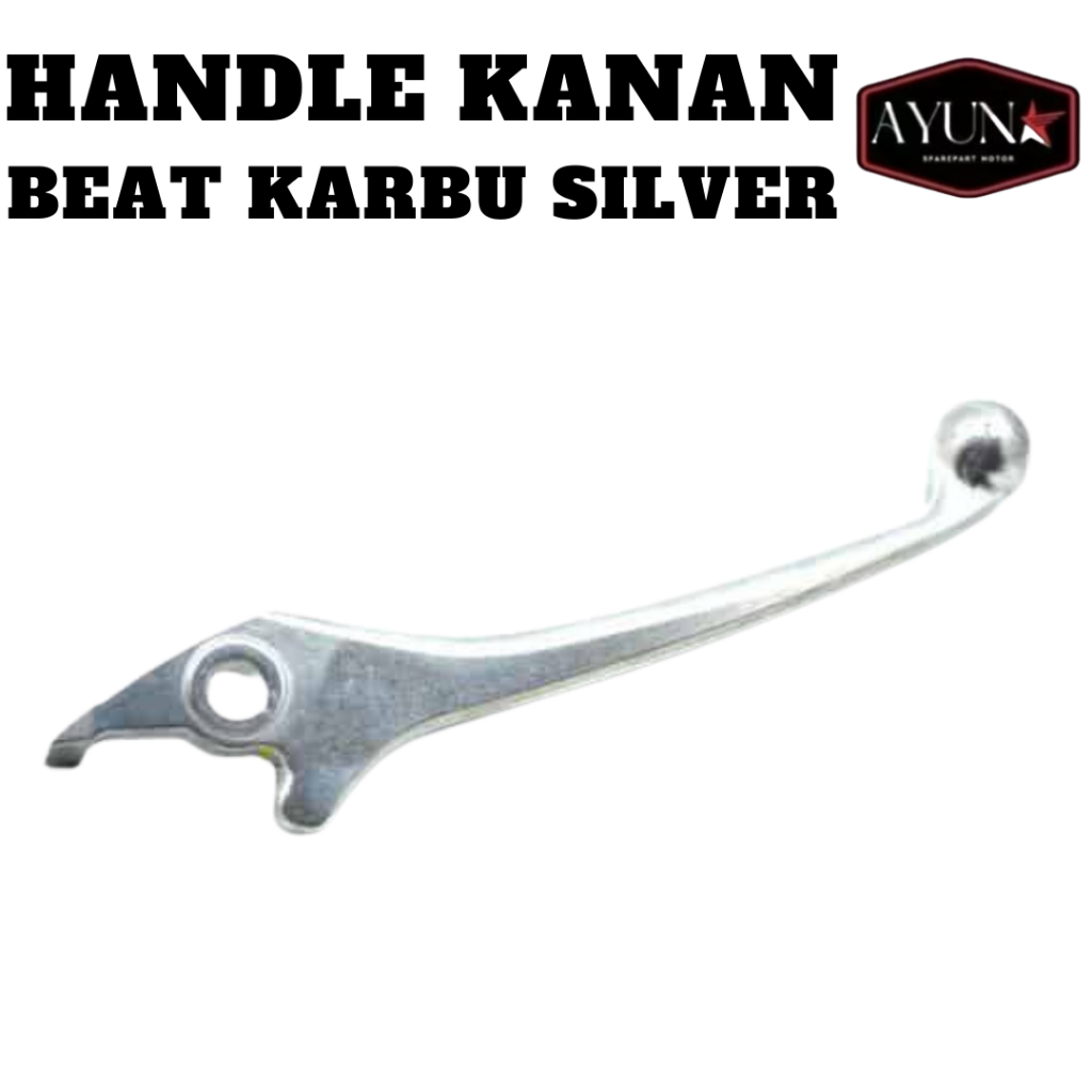 Handle rem kanan honda beat karbu handle kanan beat karbu lama KVY silver handle rem depan