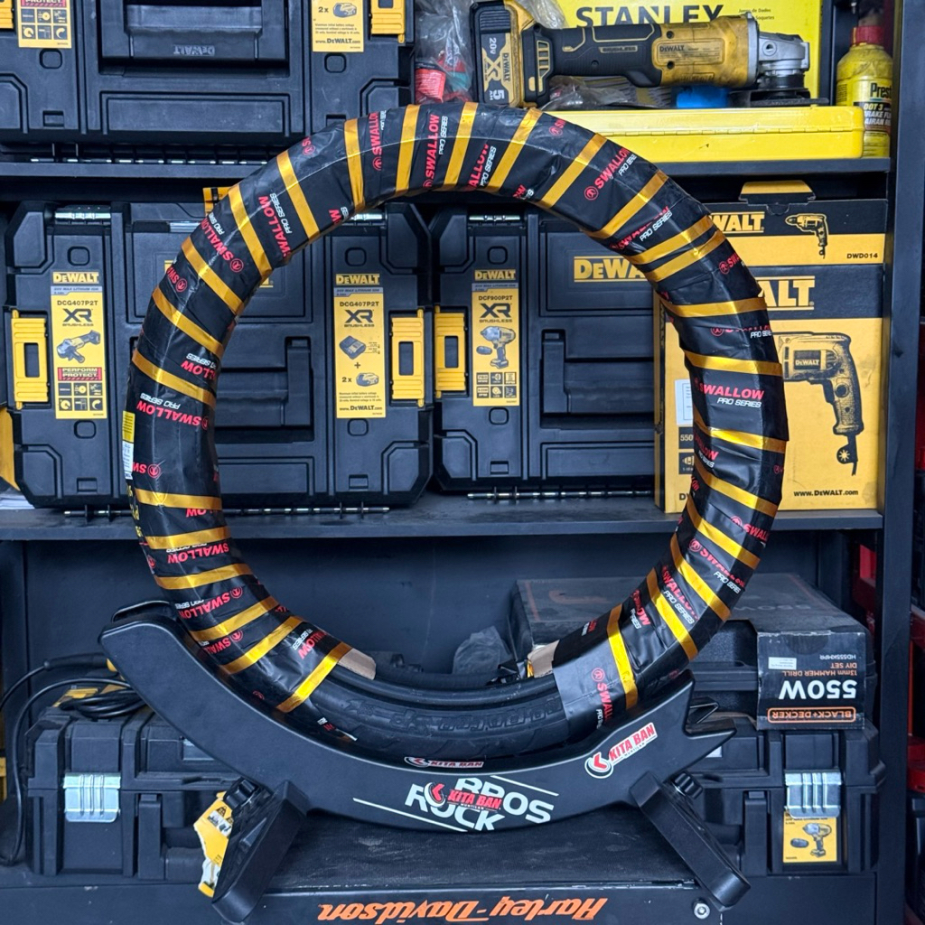 BAN MOTOR TUBELESS 90/80-17 SWALLOW PRO RACER