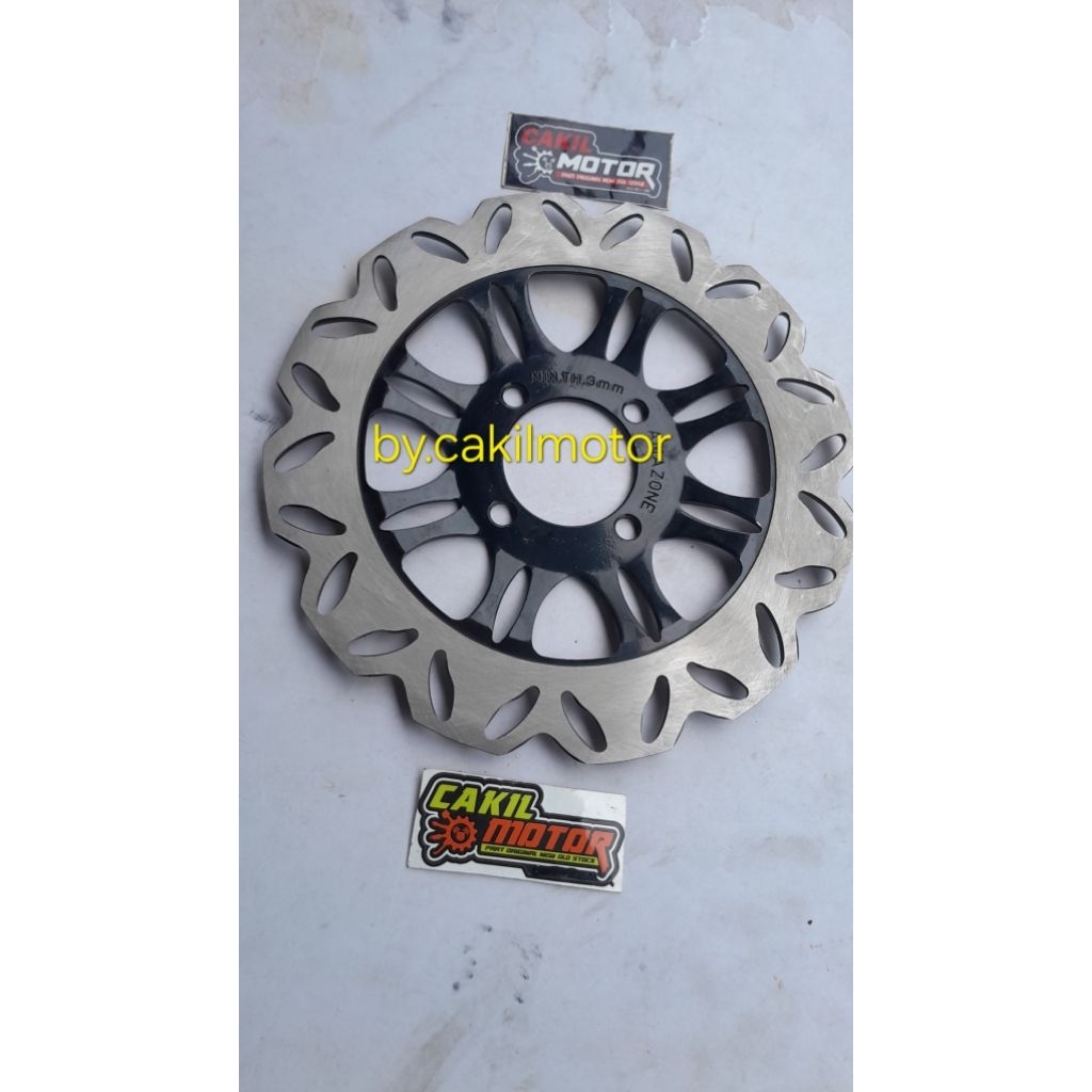 cakram satria 2tak tornado shogun Rk Cool 220mm cekung copy PSM disc cakram
