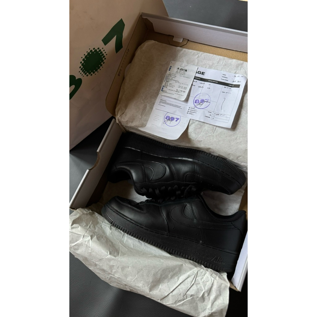 Nike Air Force 1 Triple Black