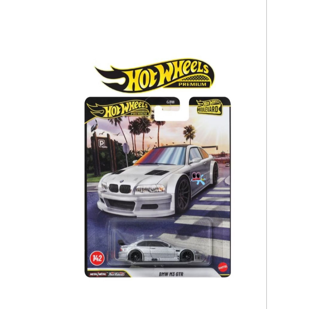 Hot Wheels BMW M3 GTR Boulevard 2026 NFS Most Wanted Razor Silver Grey abu