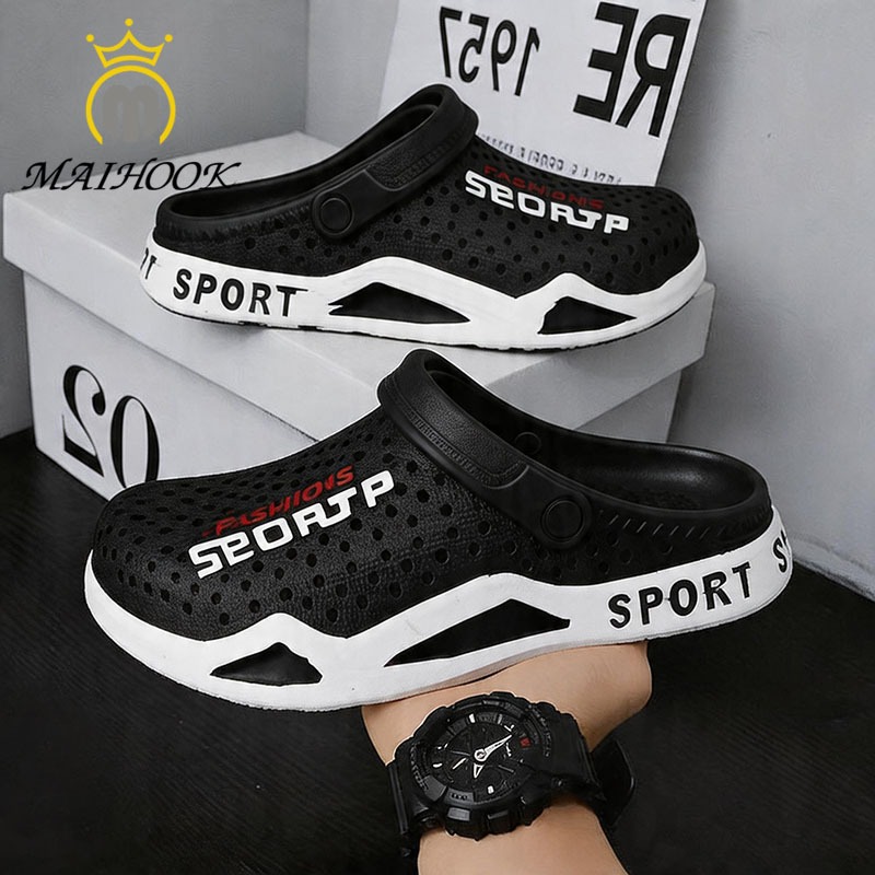 MAIHOOK Sepatu Karet Pria Dewasa / Sandal Clogs Pria 39-44 / Sandal Karet Pria/Sepatu Sandal Clogs K
