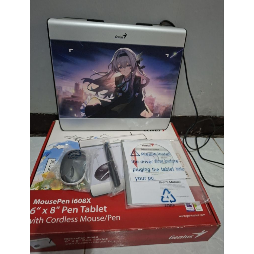 Pen Tablet Pentab Genius i608x