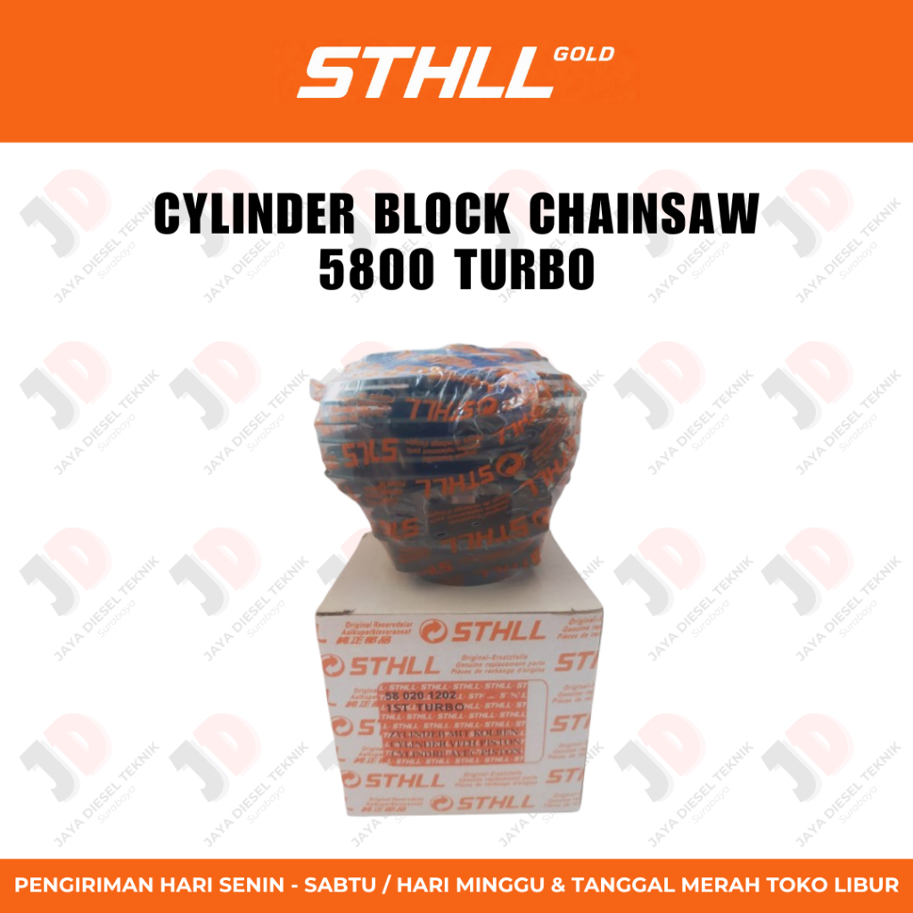 Cylinder Block Chainsaw 5800 Turbo Original Merek STHLL