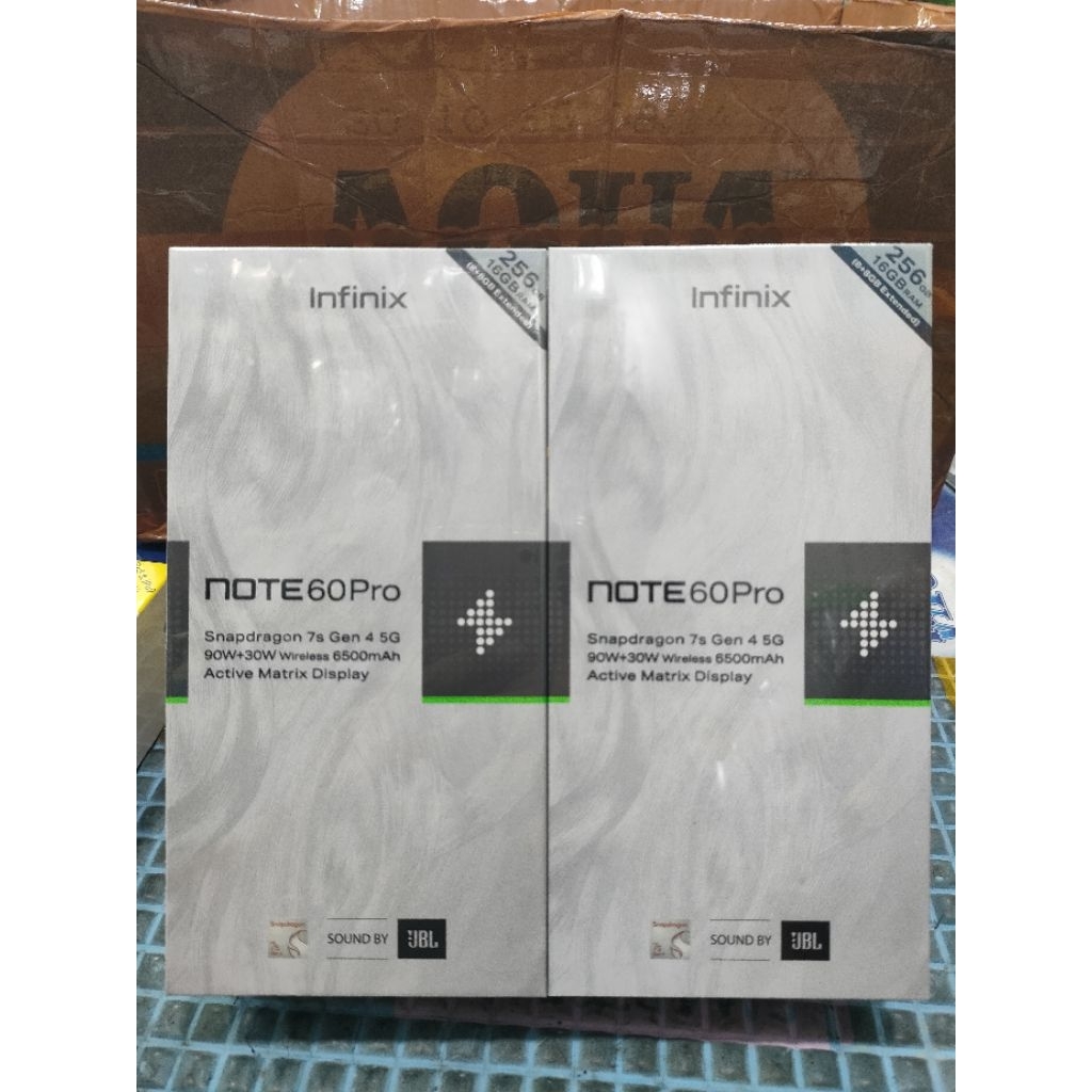 INFINIX NOTE 60 PRO 5G NFC RAM 8GB/256GB GARANSI RESMI
