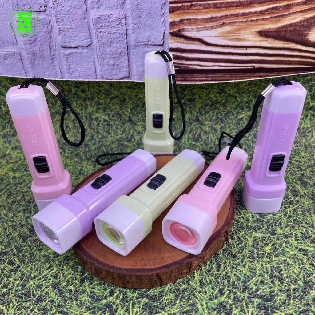GANTUNGAN KUNCI SENTER BESAR WARNA PASTEL / GANTUNGAN KUNCI SENTER LED BESAR WARNA PASTEL