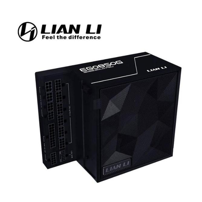 LIAN LI EDGE GOLD 850 Watt | PSU 850W 80+ Gold ATX 3.1 PCIe 5.1 Fully Modular - BLACK