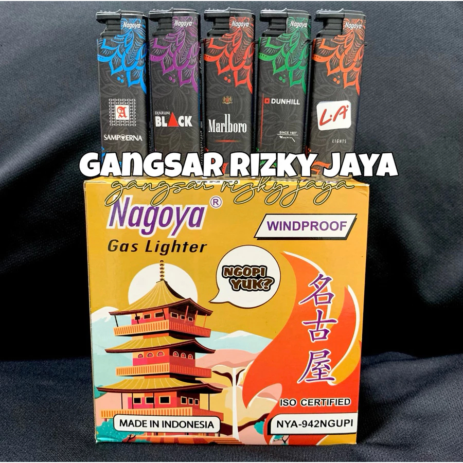 (50pcs) Korek bara Nagoya 942-KNU isi 50pcs bisa isi ulang